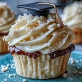 Graduation Cupcakes Black and Gold