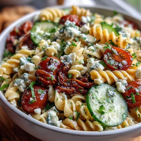 Lemon Vinaigrette Pasta Salad