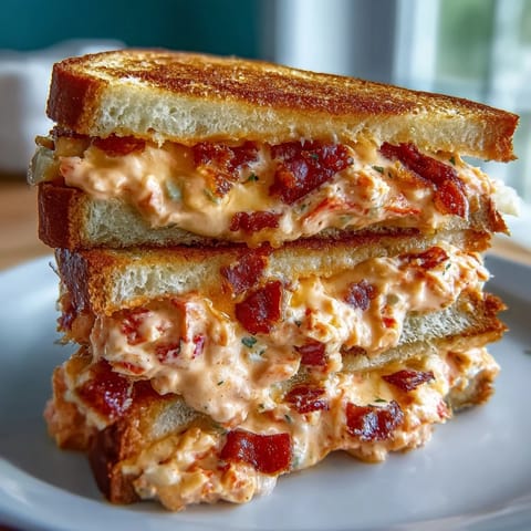 Creamy pimento cheese finger sandwiches with sharp cheddar and diced pimentos, perfect for Derby parties or Southern gatherings.