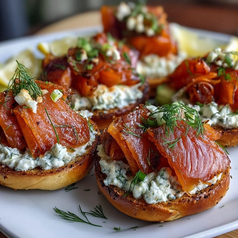 Elegant Smoked Salmon Bagel Board featuring assorted bagels, whipped cream cheese, and vibrant vegetables—perfect for spring brunch entertaining.